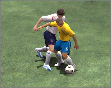 Pressing [D] will result in a conservative tackle - FIFA 2006: Defence and fouls - FIFA 2006: Movement - 2006 FIFA World Cup Germany Game Guide