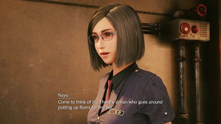 Thanks to your first conversation with Nayo, youll learn where Shinra stores its priceless Materia - Final Fantasy VII Remake Intermission: Gain Intel - walkthrough - Chapter 1: Wutais Finest - Final Fantasy 7 Remake Guide