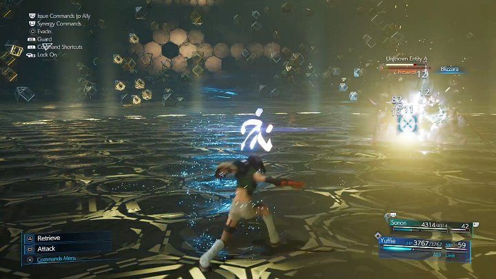 During the first battle, youll face two Unknown Entities - Final Fantasy VII Remake Intermission: A New Threat - walkthrough - Chapter 2: Covert Ops - Final Fantasy 7 Remake Guide