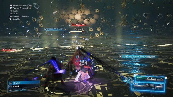 The second battle will be against two Zenenes - Final Fantasy VII Remake Intermission: A New Threat - walkthrough - Chapter 2: Covert Ops - Final Fantasy 7 Remake Guide