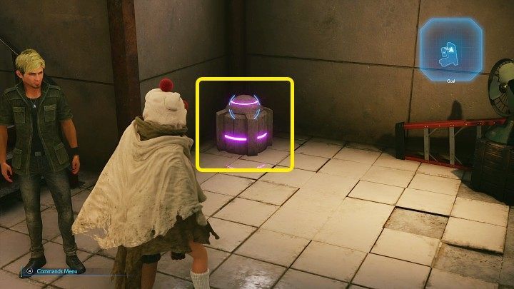 After talking to Zhijie, descend to the cellar and open the chest marked in the screenshot above - Final Fantasy VII Remake Intermission: Boomerang - location - Sector 7: Slums - Final Fantasy 7 Remake Guide