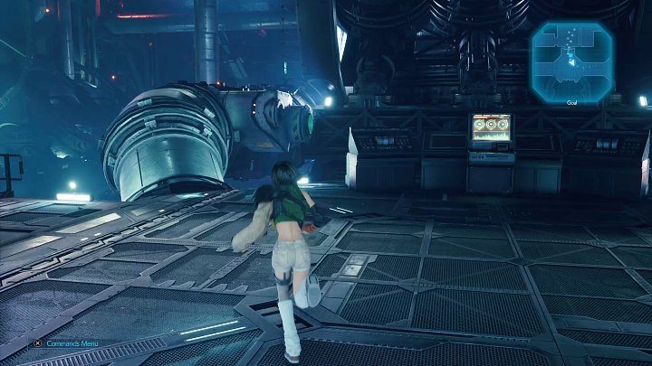 After activating the second computer on Level B14, jump to the pipe on your left and climb the railing up - Final Fantasy VII Remake Intermission: Time Materia - location - Shinra Electric Power Company - Final Fantasy 7 Remake Guide