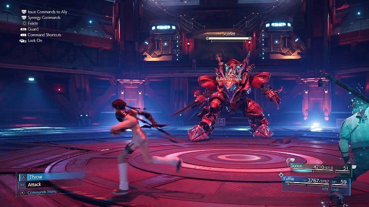 Scarlet is one of the bosses of Intermission expansion to Final Fantasy VII Remake - Final Fantasy VII Remake Intermission: Scarlet / The Crimson Mare - boss, how to beat? - Bosses - Final Fantasy 7 Remake Guide