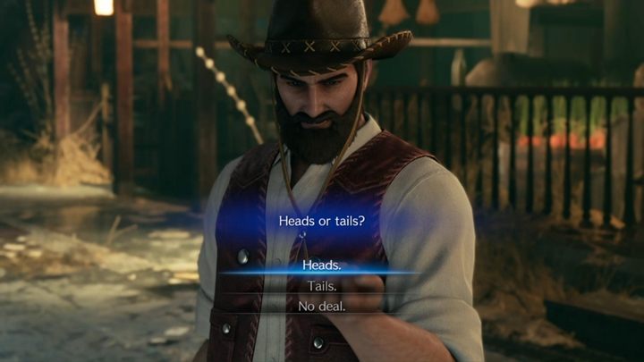 You have to visit the Trio and ask their permission to audition for Corneo - Final Fantasy 7 Remake: The Town That Never Sleeps, walkthrough - Chapters - Final Fantasy 7 Remake Guide