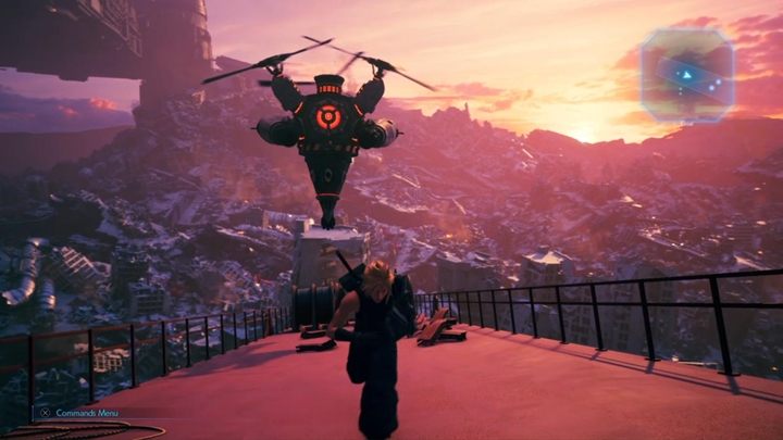 Fight encountered opponents until you reach a bridge where Valkyrie will reappear - Final Fantasy 7 Remake: The Day Midgar Stood Still, walkthrough - Chapters - Final Fantasy 7 Remake Guide