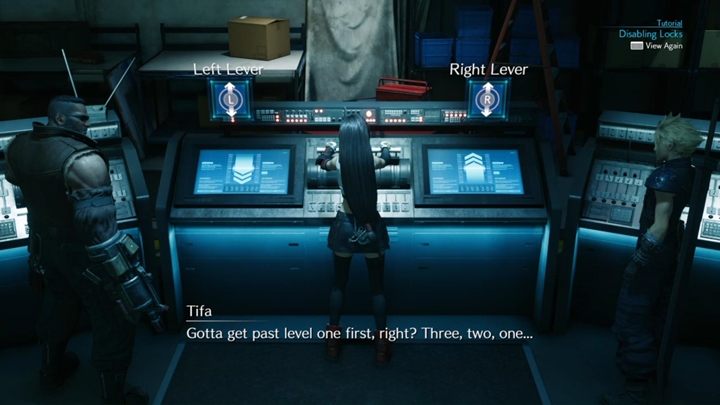 You come across this Discovery soon after you have removed the parts from the boss using the access cards - Final Fantasy 7 Remake: Waste Recovery discovery, walkthrough - Discoveries - Final Fantasy 7 Remake Guide