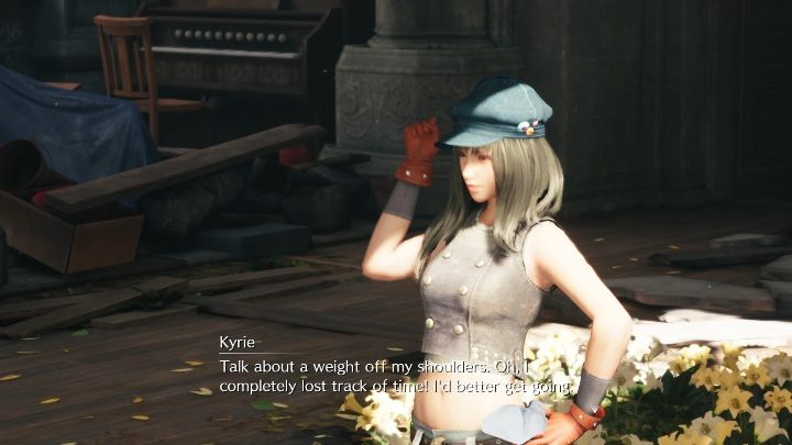 After defeating the opponents, return to the church - Final Fantasy 7 Remake: Johnnys Stolen Wallet discovery, walkthrough - Discoveries - Final Fantasy 7 Remake Guide