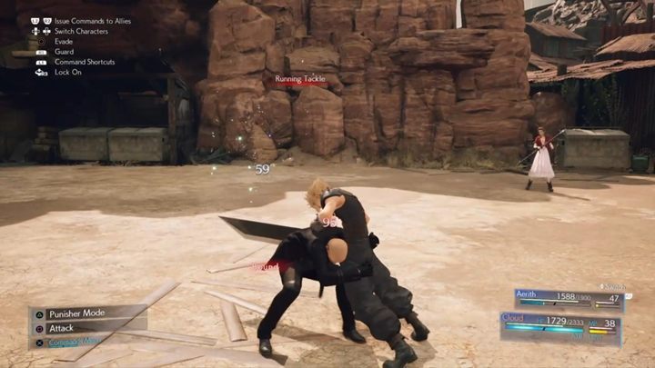 The second phase is more challenging - Final Fantasy 7 Remake: Rude boss fight - Bosses - Final Fantasy 7 Remake Guide