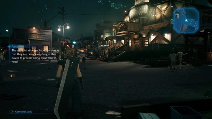 Time for exploration of the slums - Final Fantasy 7 Remake: Home Sweet Slum, walkthrough - Chapters - Final Fantasy 7 Remake Guide