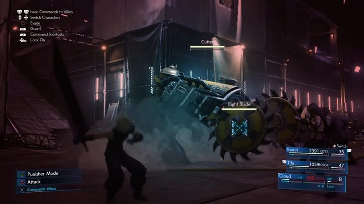 After more fighting, approach the locked door - Cutter will break through it - Final Fantasy 7 Remake: A Trap is Sprung, walkthrough - Chapters - Final Fantasy 7 Remake Guide