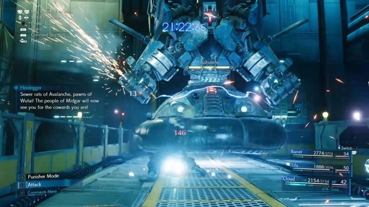 After that, restore your strength and prepare to fight the boss - Final Fantasy 7 Remake: A Trap is Sprung, walkthrough - Chapters - Final Fantasy 7 Remake Guide