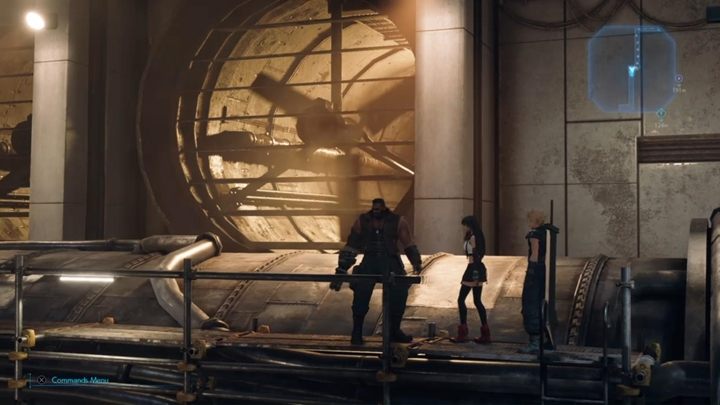 When you get to the windmills, follow the others - Final Fantasy 7 Remake: Light the Way, walkthrough - Chapters - Final Fantasy 7 Remake Guide