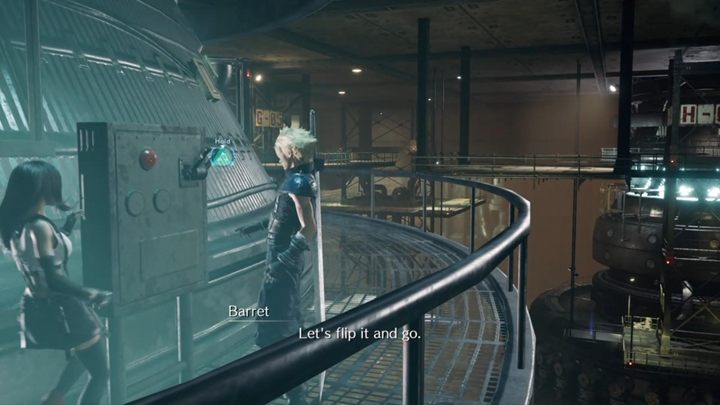 You need to restore power to the main platform by redirecting the energy - Final Fantasy 7 Remake: Light the Way, walkthrough - Chapters - Final Fantasy 7 Remake Guide