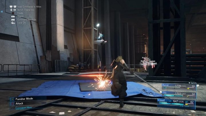 Now return to the main platform - you have restored power to it - Final Fantasy 7 Remake: Light the Way, walkthrough - Chapters - Final Fantasy 7 Remake Guide