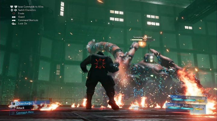 If you want to avoid active participation in the fight rather than skipping the battle, you can leave the hero to themselves - Final Fantasy 7 Remake: Fights - how to escape? - FAQ - Final Fantasy 7 Remake Guide
