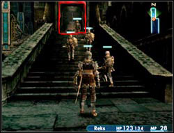 After the fight with the boss three more ordinary enemies will come forth from the passage behind him - Nalbina Fortress | Prologue - Prologue - Final Fantasy XII Game Guide