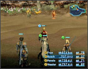 By the south-west exit youll find a wandering merchant called Dyce and a gate crystal. - Ogir-Yensa Sandsea | Part I - Part I - Final Fantasy XII Game Guide