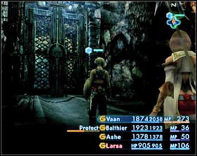 In this mine youll encounter two kinds of gates: blue and red - Henne Mines | Part II - Part II - Final Fantasy XII Game Guide