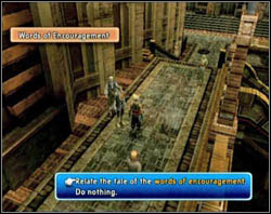 You have to find a person who wishes to tell you something important and hear him [screen 1] - Archades | Part II - Part II - Final Fantasy XII Game Guide