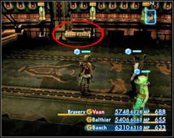 You board the Bahamut in the place marked with Start - Sky Fortress Bahamut | Epilogue - Epilogue - Final Fantasy XII Game Guide
