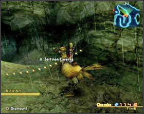 The passage to the next area is marked by glittering dots floating in air - Short manual | Misc - Misc - Final Fantasy XII Game Guide