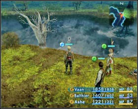 To get to the enemy, youll have to strike six old, withered trees. - Gil Snapper (rank III) | Extraordinary hunt notices - Extraordinary hunt notices - Final Fantasy XII Game Guide