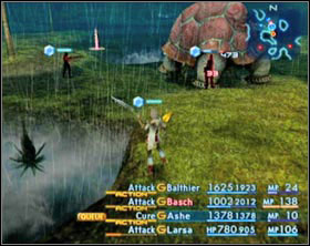 Gil Snapper appears only during a very heavy rain. - Gil Snapper (rank III) | Extraordinary hunt notices - Extraordinary hunt notices - Final Fantasy XII Game Guide