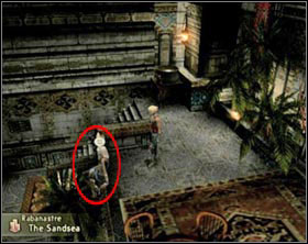 Next, run after her to the shop with Gambits [screen 1] and then to Sandsea [screen 2] - Rabanastran in love | Side Quests - Side Quests - Final Fantasy XII Game Guide