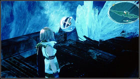 At the end you will find a chest with Pearlwing Staff [1] - Walkthrough - Chapter III - Walkthrough - Final Fantasy XIII - Game Guide and Walkthrough