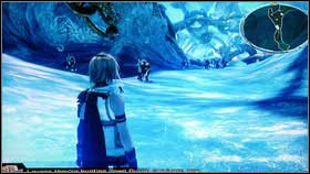 Save your game using the next save point (on the right) - Walkthrough - Chapter III - Walkthrough - Final Fantasy XIII - Game Guide and Walkthrough