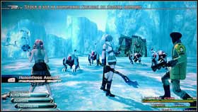 On the first crossroads turn right to get the Strange Fluid [1] - Walkthrough - Chapter III - Walkthrough - Final Fantasy XIII - Game Guide and Walkthrough