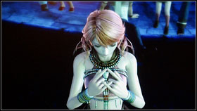 After killing one group of mobs, you will take control over Sahz - Walkthrough - Chapter IV - Walkthrough - Final Fantasy XIII - Game Guide and Walkthrough