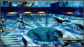 Go to the next elevator [1] - Walkthrough - Chapter V - Walkthrough - Final Fantasy XIII - Game Guide and Walkthrough