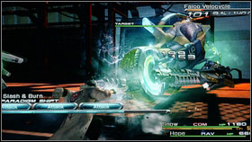 After destroying the next vehicle, you will get to the chest with Decptisolem inside [1] - Walkthrough - Chapter VII - Walkthrough - Final Fantasy XIII - Game Guide and Walkthrough