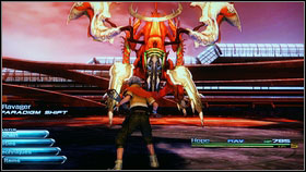 After a cut scene you will have to fight with boss [2] - Walkthrough - Chapter VII - Walkthrough - Final Fantasy XIII - Game Guide and Walkthrough