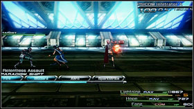 After another cut scene you can save the game and then fight with another enemies [2] - Walkthrough - Chapter IX - Walkthrough - Final Fantasy XIII - Game Guide and Walkthrough