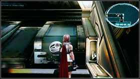 When you will pass the first turn, you will find a chest with a new weapon for Lightning - Lifesaber [1] - Walkthrough - Chapter IX - Walkthrough - Final Fantasy XIII - Game Guide and Walkthrough