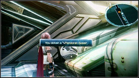 Soon, you will come across another save point and afterward the next chest will be waiting for you - Walkthrough - Chapter IX - Walkthrough - Final Fantasy XIII - Game Guide and Walkthrough