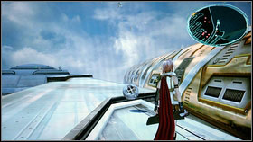 After applying all the necessary upgrades, turn right and open the chest with 13x Barbed Tails [2] - Walkthrough - Chapter IX - Walkthrough - Final Fantasy XIII - Game Guide and Walkthrough