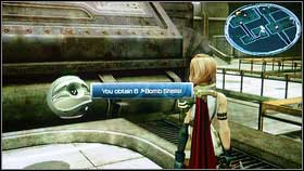 On the right you will be able to find a chest with Heroe's Amulet [1] - Walkthrough - Chapter X - Walkthrough - Final Fantasy XIII - Game Guide and Walkthrough