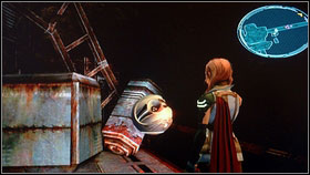 After another movie go straight ahead [1] and at the end, turn left - Walkthrough - Chapter XI - Part 1 - Walkthrough - Final Fantasy XIII - Game Guide and Walkthrough