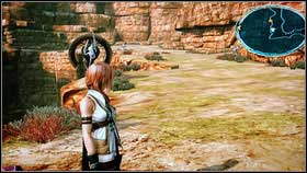 Follow the yellow arrow and open another chest - Walkthrough - Chapter XI - Part 1 - Walkthrough - Final Fantasy XIII - Game Guide and Walkthrough