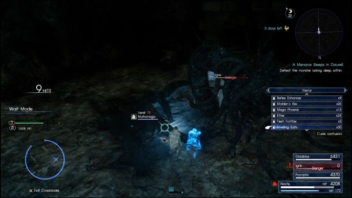 Wait Mode gives more freedom during an encounter and allows you to better plan your next moves. - Combat types - Active and Wait - FAQ - Frequently Asked Questions - Final Fantasy XV Game Guide