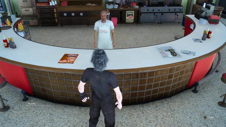 After acquiring the first Royal Arms during chapter 2, speak with Takka - Takka | Side quests - Side quests - Final Fantasy XV Game Guide