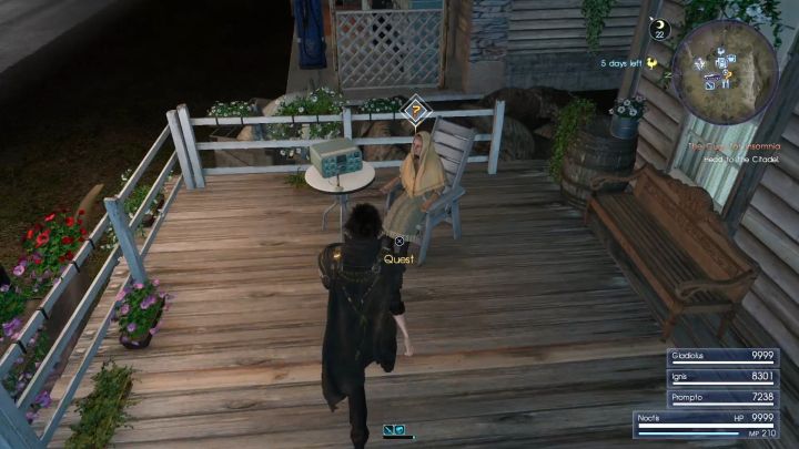 Ezma - the NPC where you start and finish the quest at. - General information and how to unlock dungeons - Menace Beneath Lucis - end-game dungeons - Final Fantasy XV Game Guide