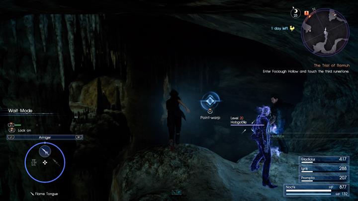 Once Prompto is taken, teleport to Hobgoblins. - Chapter 5 - Dark Clouds | Main storyline - Main storyline - Final Fantasy XV Game Guide