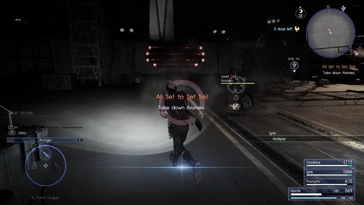 Avanea can quickly take out your whole party in melee combat. - Chapter 6 - A Way Forward | Main storyline - Main storyline - Final Fantasy XV Game Guide