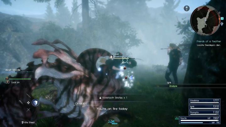 A group of Venetooth that you will stumble upon during the march. - How to unlock access to Chocobo in Final Fantasy XV? - FAQ - Frequently Asked Questions - Final Fantasy XV Game Guide