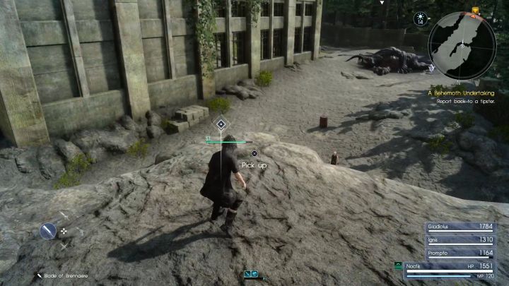 A Broken Harmonica, located on top of the elevation from where the beast came. - How to unlock access to Chocobo in Final Fantasy XV? - FAQ - Frequently Asked Questions - Final Fantasy XV Game Guide