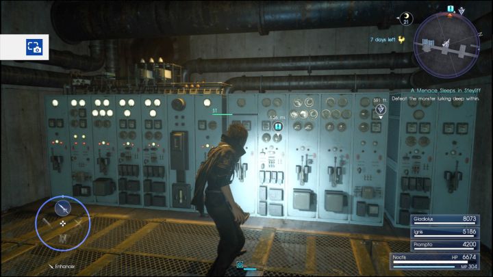 The fourth, last switch. - Crestholm Channels | Optional dungeons - Optional dungeons - Final Fantasy XV Game Guide